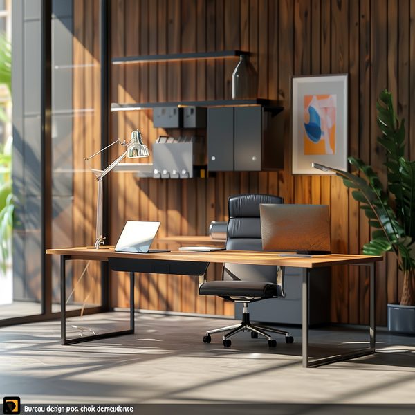 Bureau design pour pros: choix de meubles tendance